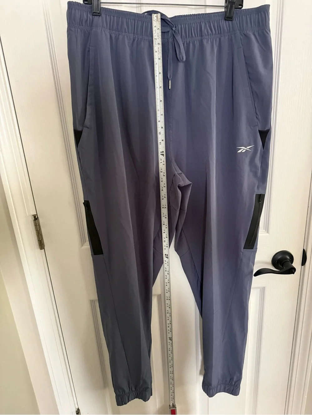 Reebok Slate Blue Athletic Track Pants - EUC - SzXL.